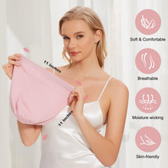 ZHENSILK modal-cotton outer texture providing breathable comfortable wear