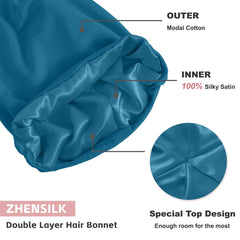 ZHENSILK modal-cotton exterior texture demonstrating breathable softness