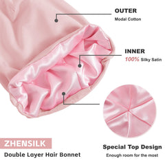 ZHENSILK modal cotton outer texture emphasizing breathability and softness