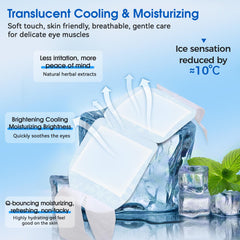 ZHENYEMEI mask in refrigerator illustrating enhanced cold storage benefit