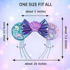 zhezesmila headband on scale display showing size and proportion