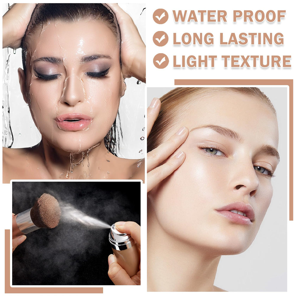 ZHISHUDL applied with sponge for seamless blended coverage