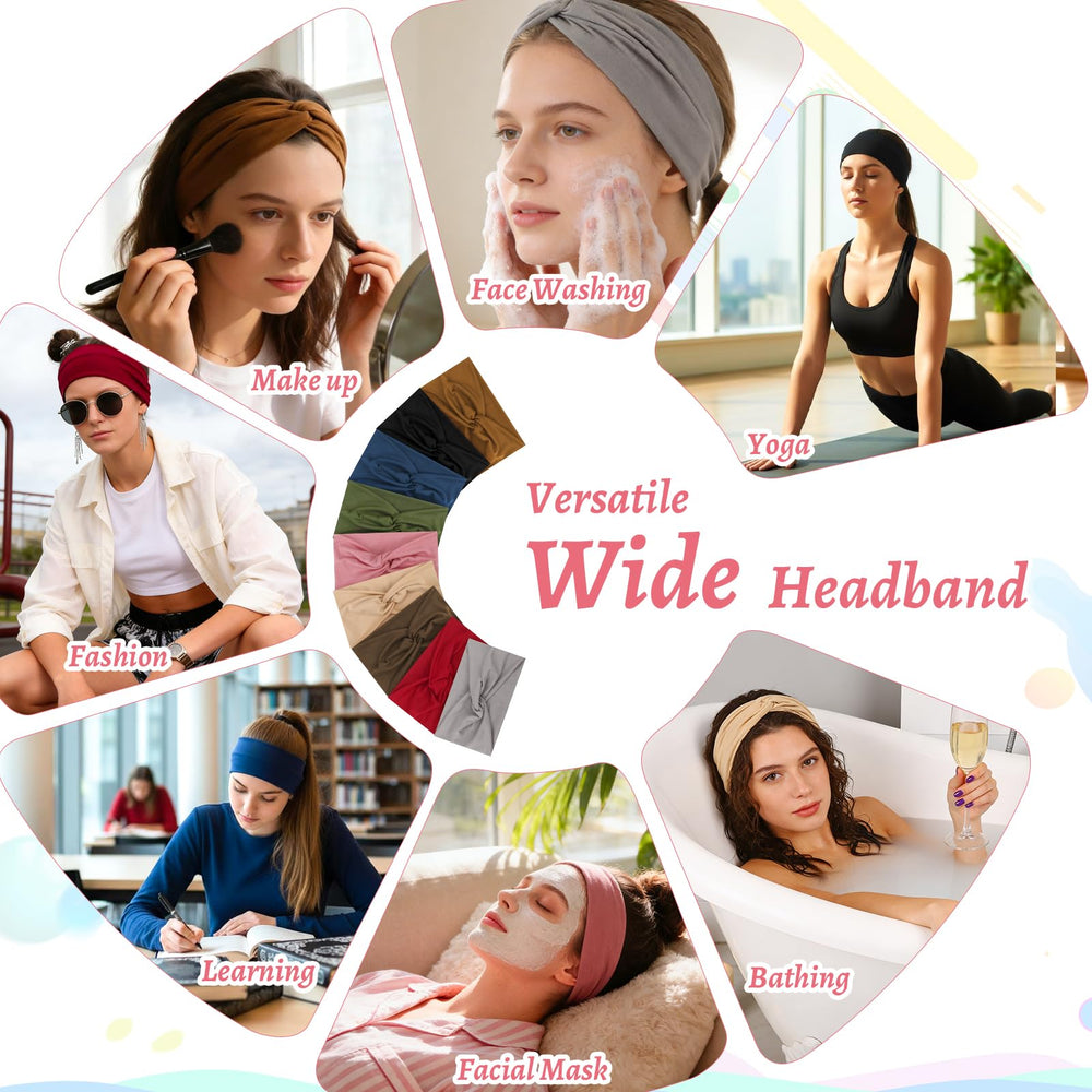 ZhouBoat headband next to hand showing scale and generous coverage