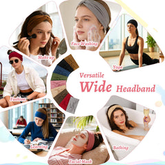 ZhouBoat headband next to hand showing scale and generous coverage
