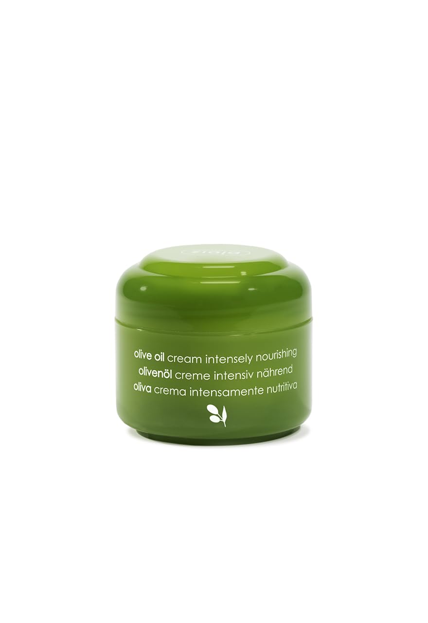 Ziaja front jar view showing label and compact 50 ml size for easy storage
