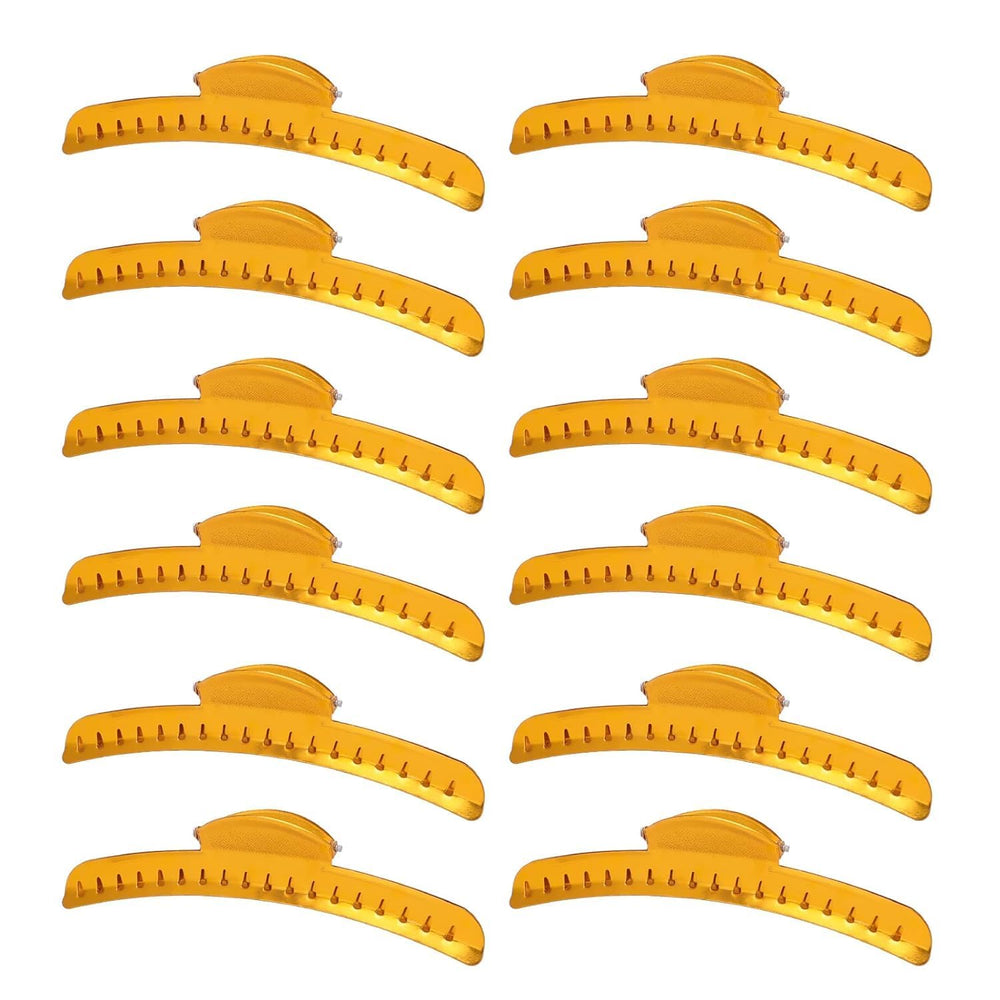 ZIBARBER front packaging showing 12 gold clips and vintage look benefit