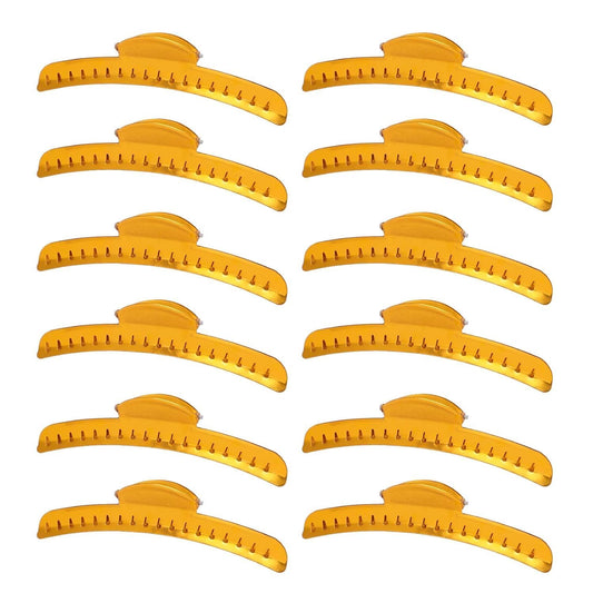 ZIBARBER front packaging showing 12 gold clips and vintage look benefit