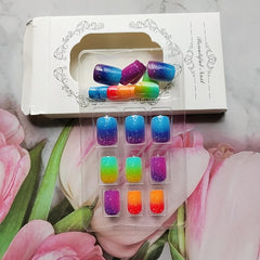 ZIFANHU nail file and stickers with cleaning pads for neat prep