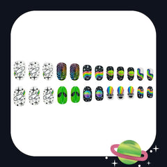 ZIFANHU nails on hand to show scale and wearable short oval fit
