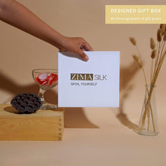 ZIMASILK gift packaging box ready to present and protect the bonnet