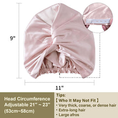 ZIMASILK inside double-sided silk showing consistent protection for hair