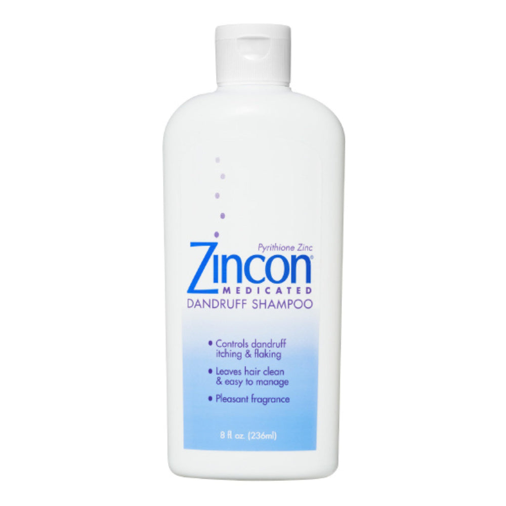 ZINCON front bottle showing label and size for clear product identification and benefit