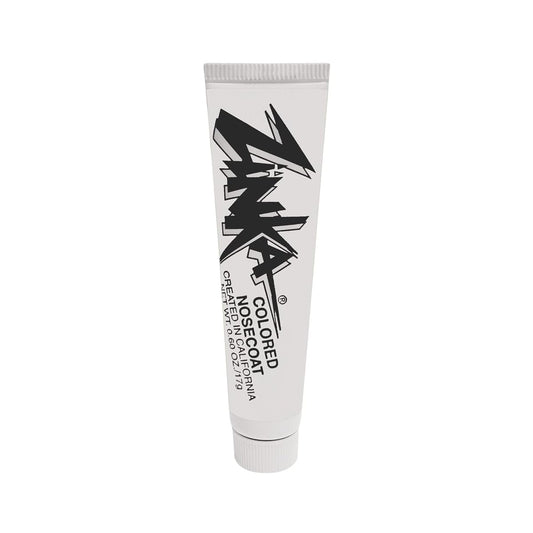 Zinka front packaging white stick showing compact portability and visible protection