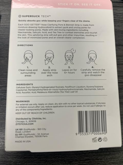 ZitSticka recycling badge and biodegradable note highlighting eco benefit