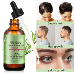 ZIXBMHYJ scalp application demo with fingers massaging for nourishment benefit