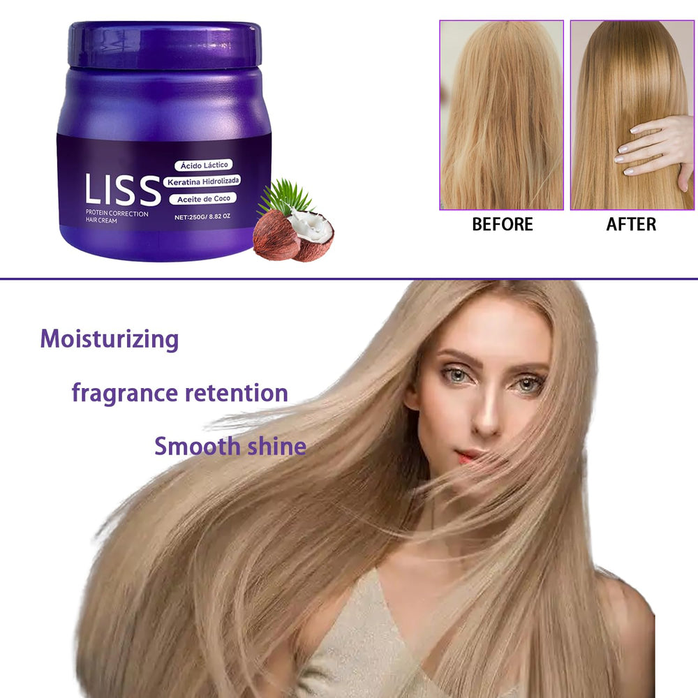 ZIXGIAH after-treatment smooth hair showing restored shine benefit