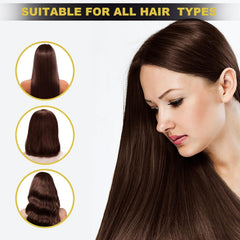 ZIXSIRP lifestyle image of woman with chestnut brown hair, showing refreshed natural look