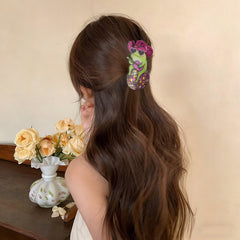 ZJHGDR worn in hair half-up style offering steady all-day hold