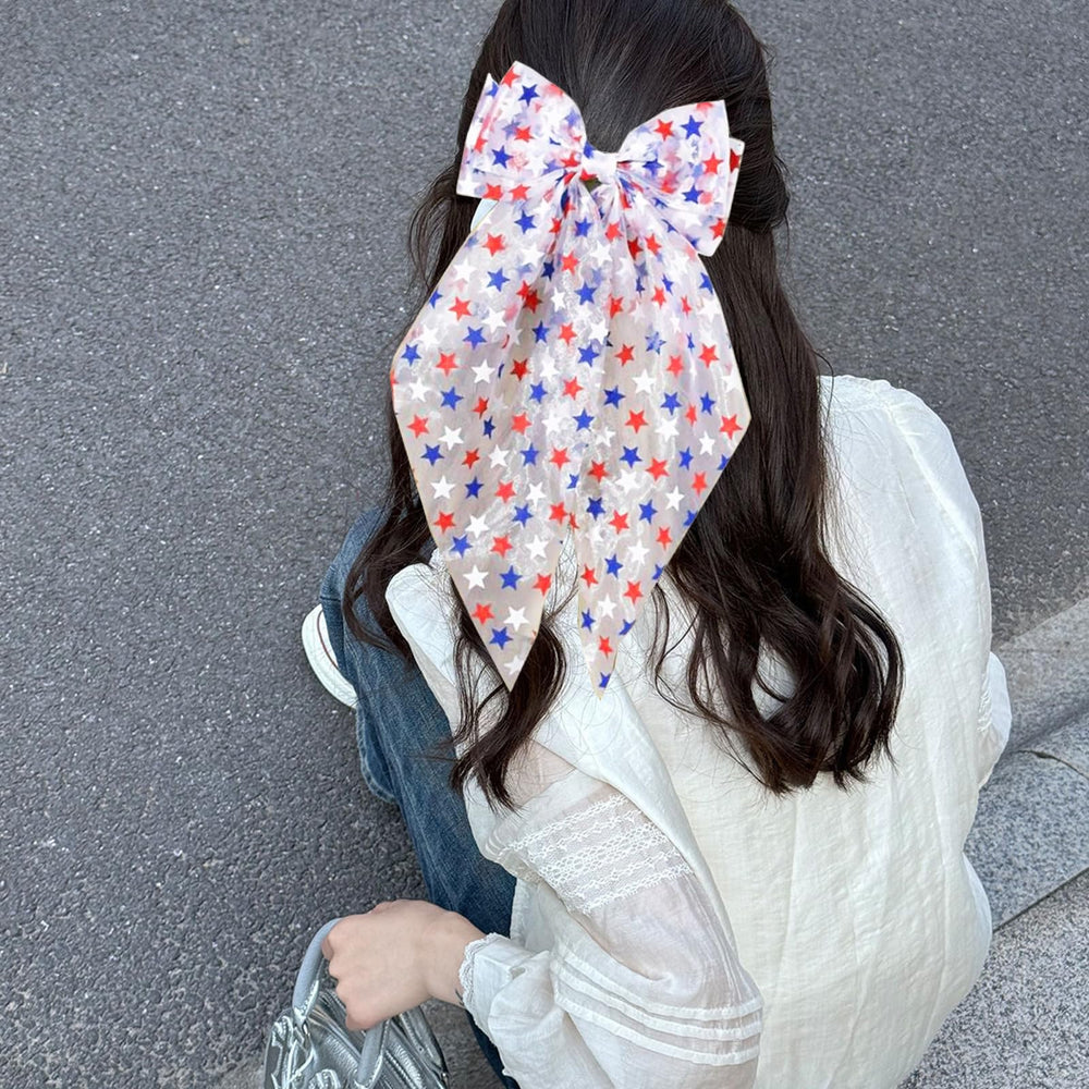 ZJHGDR worn in hair styling demonstrating visible festive accent