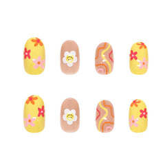 ZJHGDR side profile of almond French tip shape, smooth fit and natural look