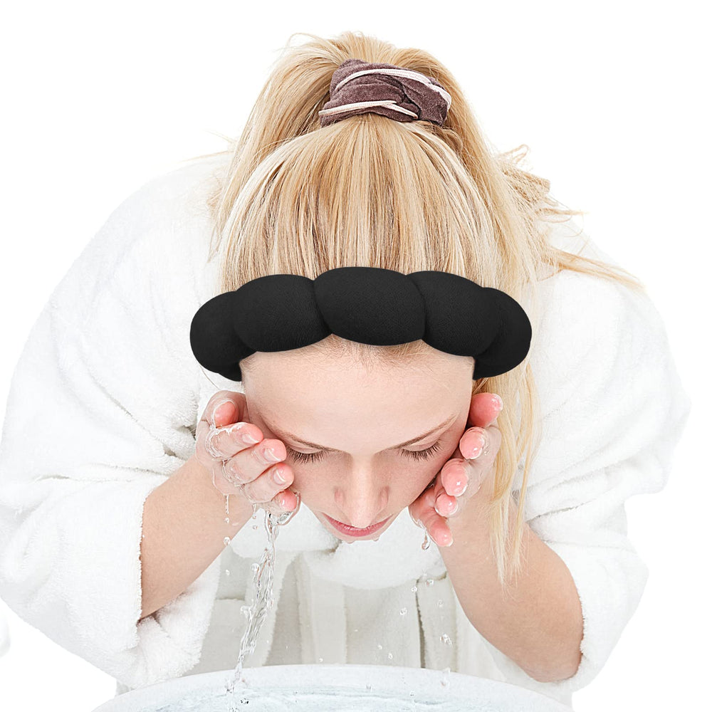 Zkptops folded travel-ready headband and wristband, easy to pack