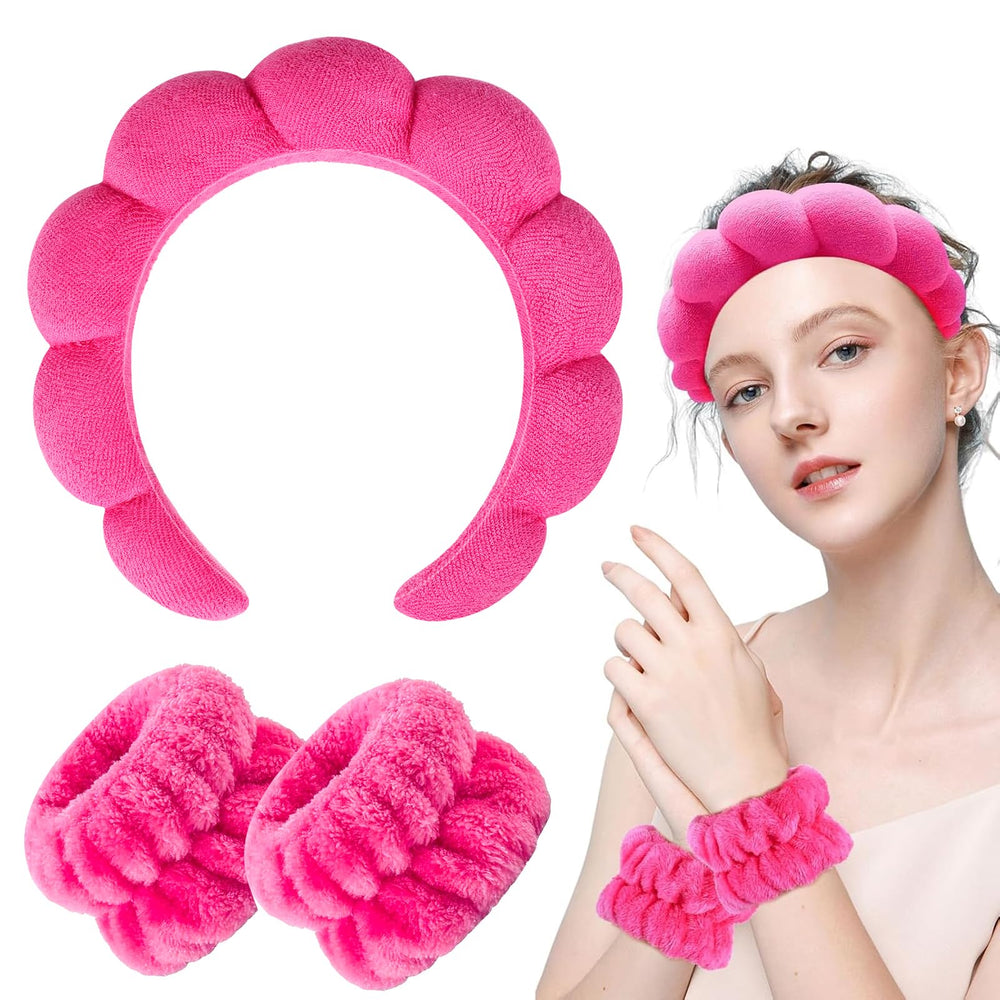 Zkptops headband and wristband in gift wrap for present-ready appeal