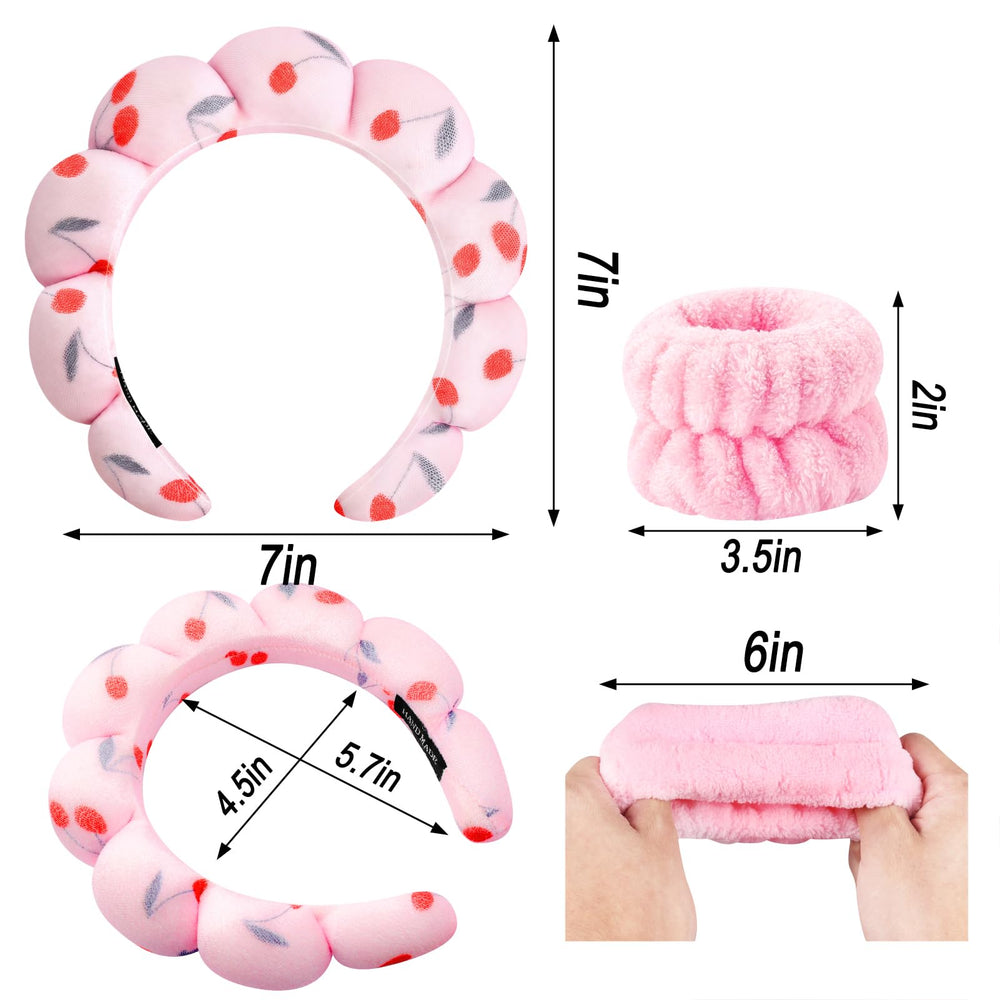 Zkptops headband worn during makeup application, creates tidy hairline for precision