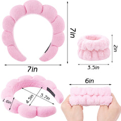 Zkptops headband used during makeup application preventing product transfer
