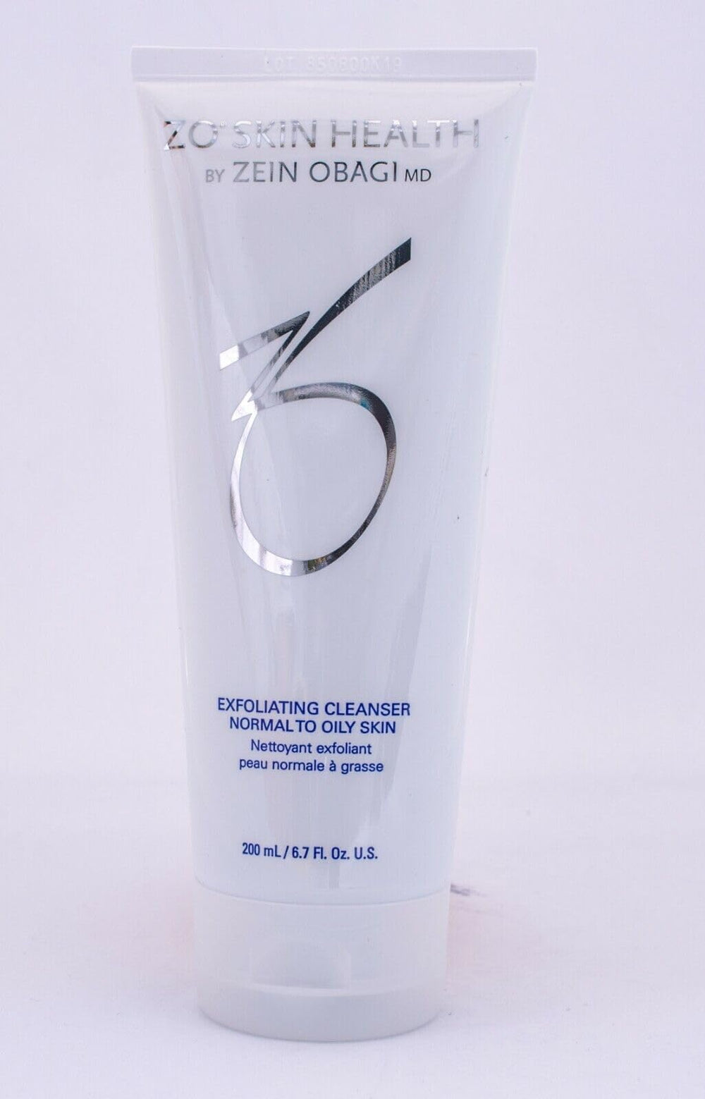 ZO SKIN HEALTH cleanser texture close-up revealing gentle exfoliating particles for smoother skin
