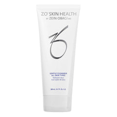 ZO SKIN HEALTH front bottle view showing packaging and gentle cleanser benefit