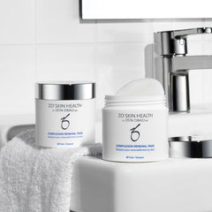 ZO SKIN HEALTH open tub with pads visible to show packaging and convenience