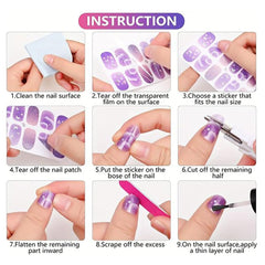 ZOAZJINAZ lifestyle wearing hands demonstrating wearable floral manicure benefit