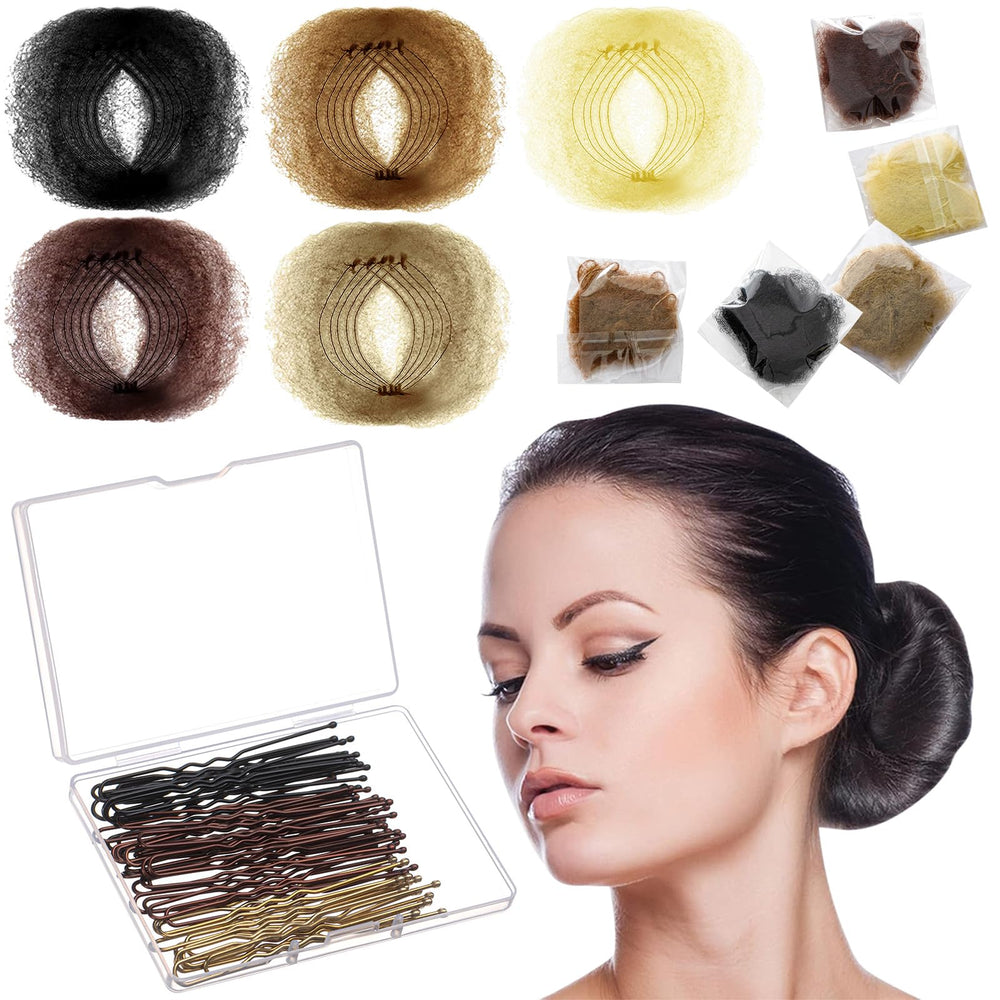 Zonon front packaging showing full bun net and pin set, ideal for professionals