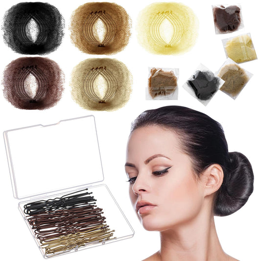 Zonon front packaging showing full bun net and pin set, ideal for professionals