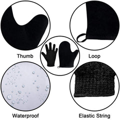 ZOQINI exfoliating glove scrubbing arm to remove dead skin efficiently