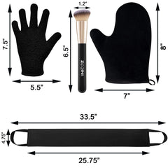 ZOQINI mitt held in hand to show scale and comfortable fit