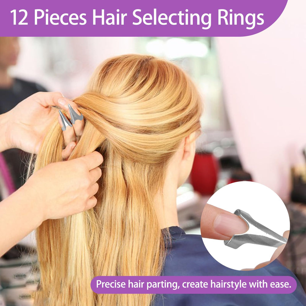 Zorliton grouping of sectioning clips showing secure hold benefit