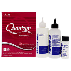 Zotos Quantum front packaging showing product and benefit: predictable waves