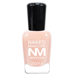 ZOYA Buff Perfector front bottle showing peachy nude polish and label benefit