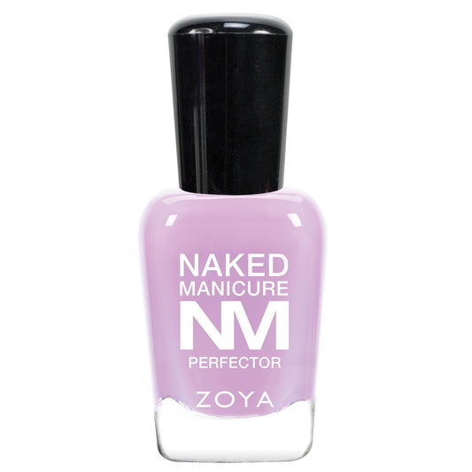 ZOYA bottle front view showing lavender perfector and clean-beauty benefit