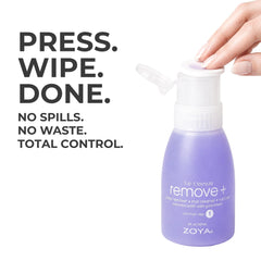 ZOYA used by technician to prep nails for smoother polish application