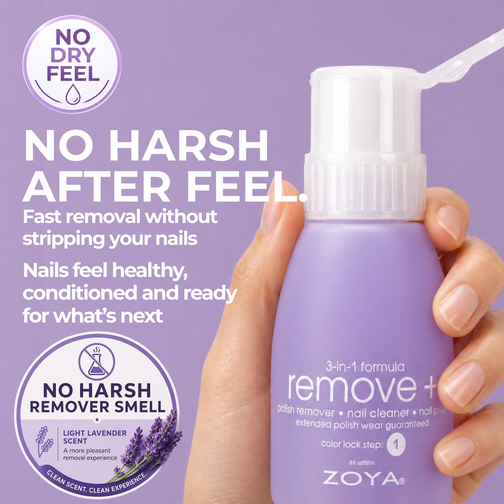 ZOYA bottle on salon counter demonstrating professional-use reliability