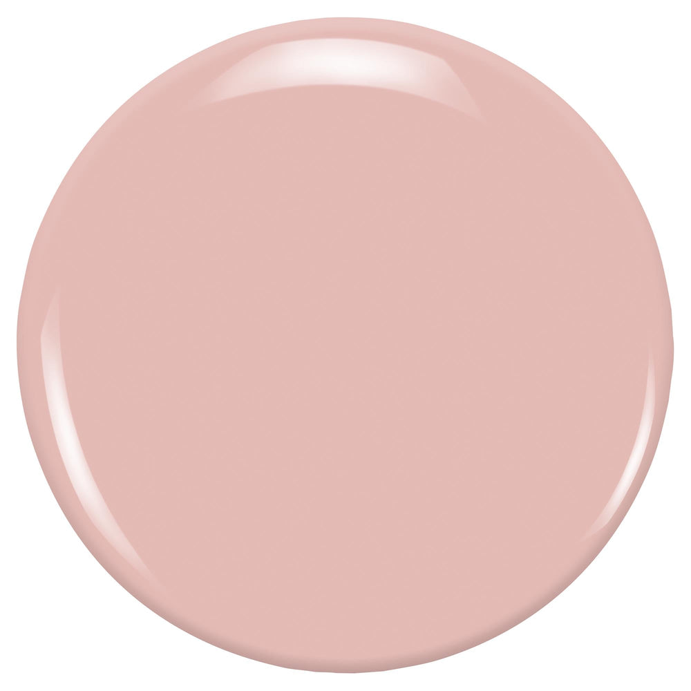 ZOYA Rue swatch on hand demonstrating smooth coverage and wearable neutral