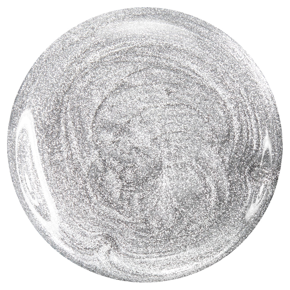 ZOYA Trixie swatch on nails demonstrating foil shine and long-wear finish benefit