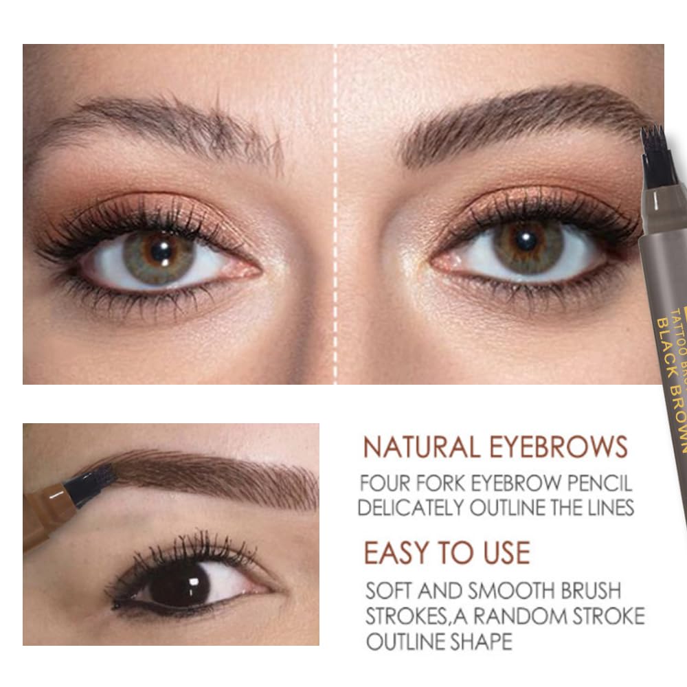 ZSSEMEI close-up of four-pronged tip for precise hairlike strokes