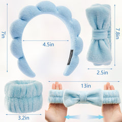 Ztomine bow headband detail showing soft fabric and stylish accent