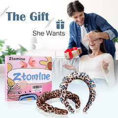 Ztomine folded headband in gift presentation suggesting perfect beauty gift benefit