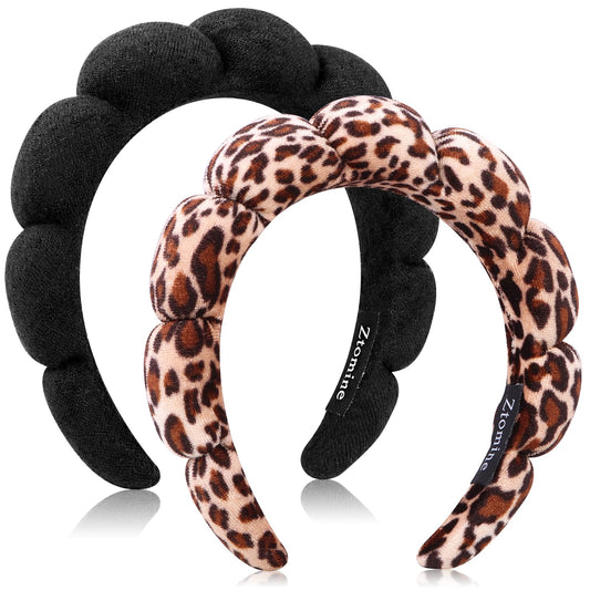 Ztomine front packaging showing the two terrycloth headbands and benefits