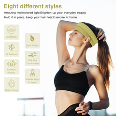 Ztomine single band close-up displaying soft fabric and a secure fit benefit
