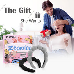 Ztomine size comparison with hand demonstrating 13-inch coverage